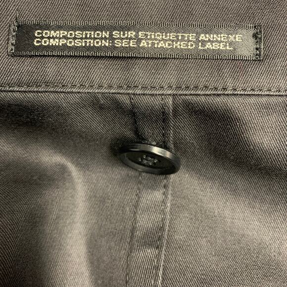 YOHJI YAMAMOTO Size S Black Cotton Notch Lapel Coat - Picture 9 of 13